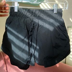 forever 21 breathable high rise black shorts size s